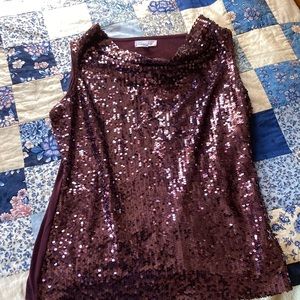 Calvin Klein sequin shirt